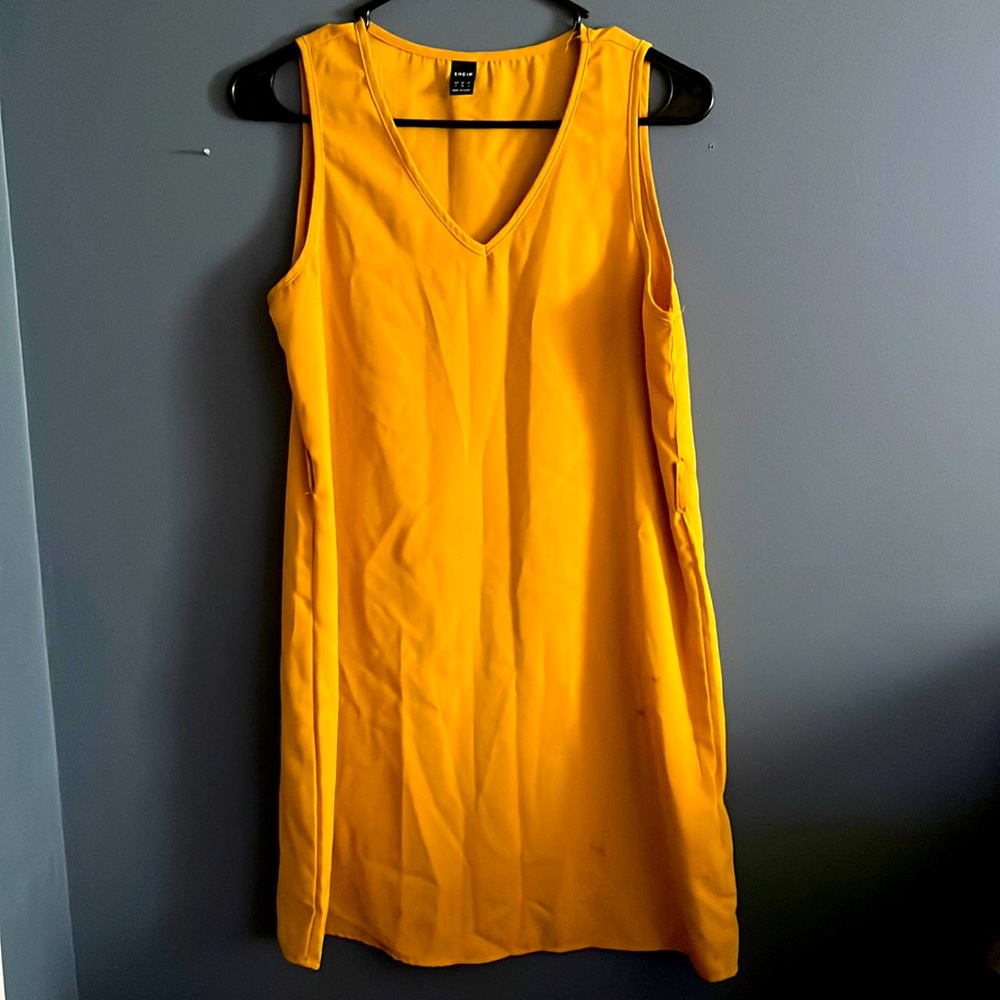 Super Cute Dress, Mustard Yellow